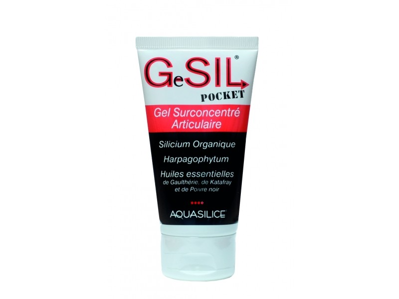 Gel surconcentré articulaire chauffant 50ml - confort articulaire - Aquasilice